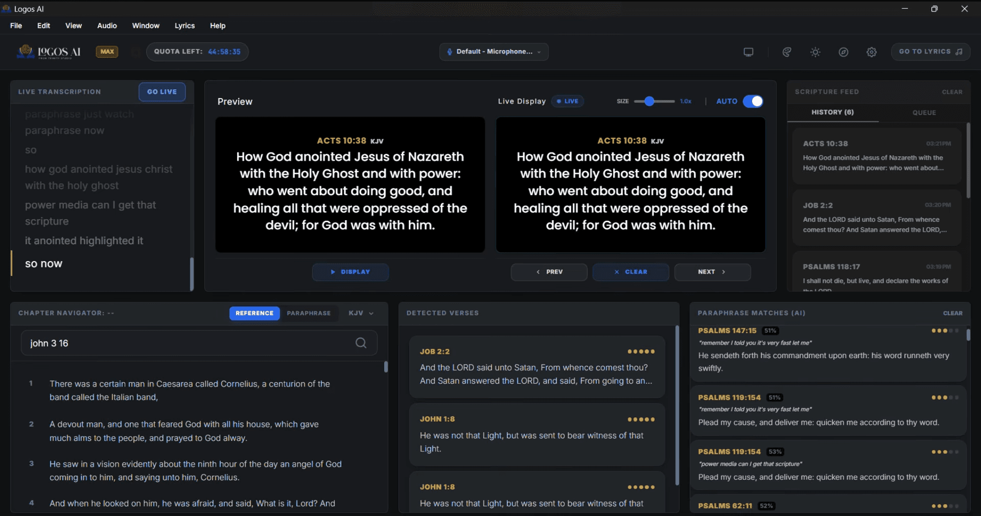 Loghema screenshot